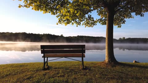 Escape The 9 To 5 And Calm Your Mind Looking Out At A Calming Landscape