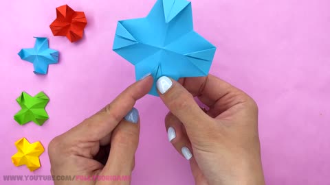 How to make DIY origami FINGER TRAP [paper finger trap, origami fidget toy]