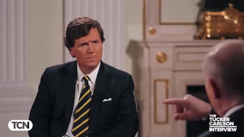 Tucker Carlson's first question to Vladimir Putin.