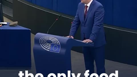 Croatian MEP, Mislav Kolakušić, doesn't hold back in addressing the EU Parliament