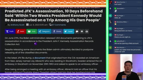 Man Predicted JFK's 4ssassination Ten Days Before It Happened The NPC Show