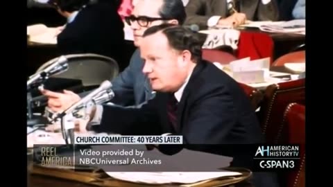 Church Committee Hearings on FBI Informants (Gary Thomas Rowe/KKK) (1975)