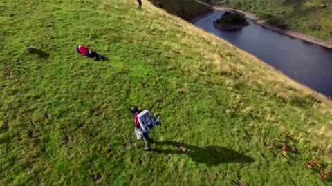 Jet suit 'first responder' joins search and rescue mission