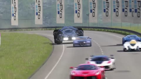 Batmobile vs Hypercars at Highlands