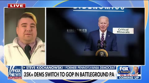 Democrats Are Fleeing The Party In Droves In Biden's Home State