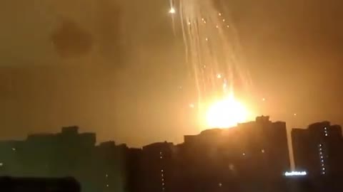 Ukrainian Air Defense Turns Russian Warplane Into Huge Fireball Over Kyiv - Oleksiy Honcharenko