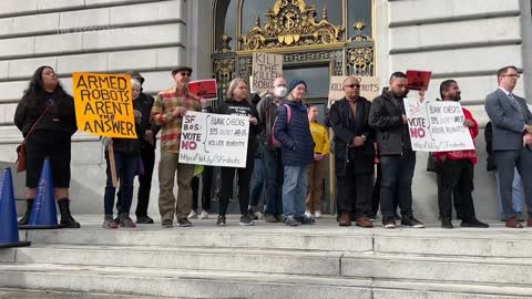 San Francisco's killer robots plan sparks protest