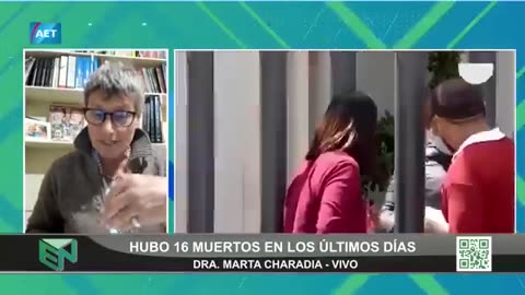 LA DOCTORA MARTHA CHARADIA DE ARGENTINA EXPONE LOS PELIGROS DE LAS VACUNAS DEL COVID , PRESENTA LOS TERRIBLES EFECTOS SECUNDARIOS DE ESTAS VACUNAS Y EXORTA A NO VACUNARSE