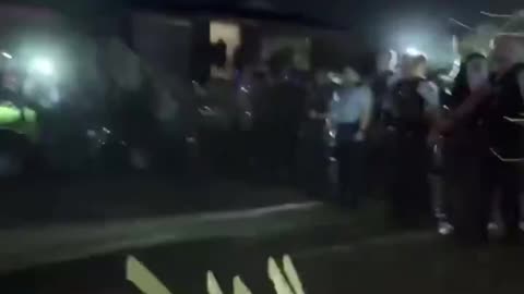 Full blown riot in Western Sydney outside the Assyrian Aramaic Church