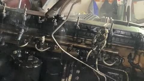 Take a look at the state of this engine when it starts.