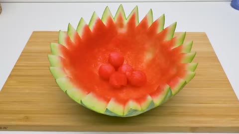 Easy Watermelon Treats And Watermelon Juice Dispenser-10