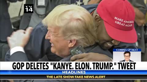 Kayne. Elon. Trump.