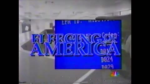 HISTORIC: The Fleecing of America Intro (Tom Brokaw, 1990)