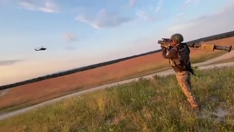 ZSU training with MANPADS FIM-92 Stinger.