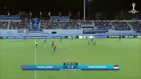 Thailand 1-3 Indonesia (#AFFU23 2023 Semi-Final)