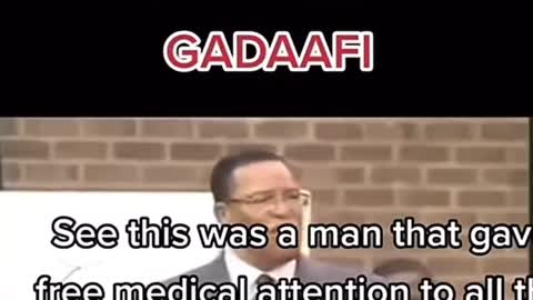 TRUTH REVEALED WHY THEY KILLED GADAFI.