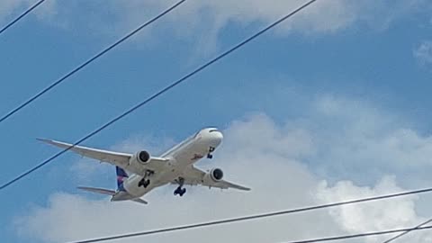 Boeing 787-9 CC-BGE coming from Miami to Fortaleza