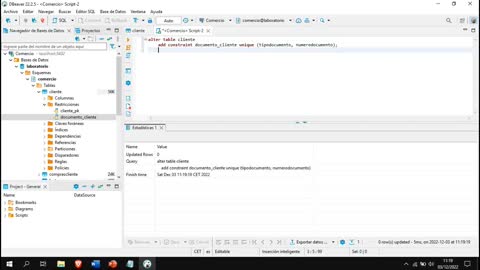 Lenguaje SQL y PostgreSQL parte 18. La restricción UNIQUE