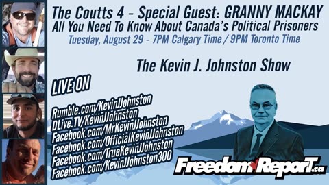 The COUTTS 4 - With Granny Mackay - The Kevin J. Johnston Show - 9PM Eastern Time