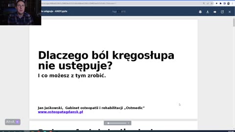 26 11 23 LIVE 1400 CET Dr JERZY JAŚKOWSKI - Co z Nową Epidemią