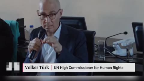 UN High commissioner for Human Rights Volker Türk on American cluster munitions in Ukraine