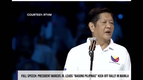 President Marcos Jr. leads “Bagong Pilipinas” kick-off rally in Manila Part 2