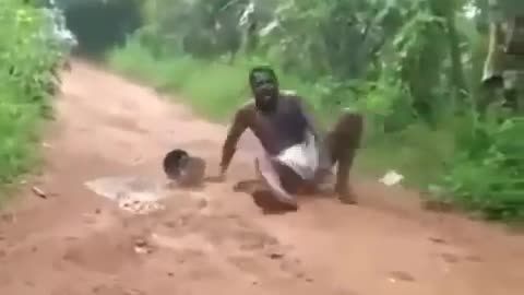 New funny 🤣🤣🤣 video 🎥 ever pambu village uncle was scare by snake 🐍🐍🐍