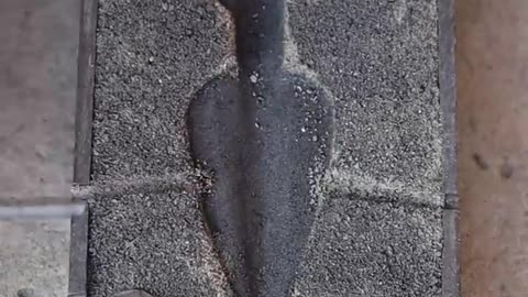 Casting Cimmerian Arrow out of Bronze