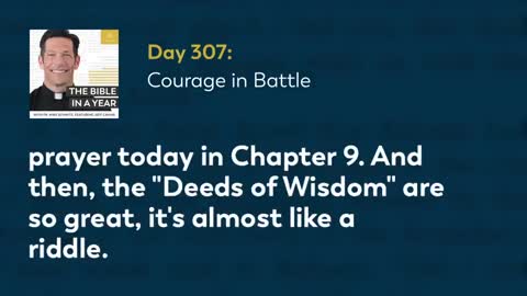 DAY 307: COURAGE IN BATTLE — THE BIBLE IN A YEAR (WITH FR. MIKE SCHMITZ)