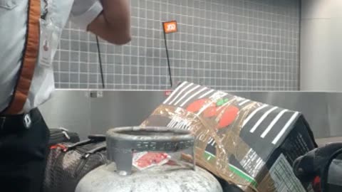 Passenger Tries to Check into Flight With a Butane Gas Cylinder