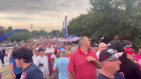 Tens of thousands of Magadonians have assembled at dawn outside of Trump’s July 4th celebration