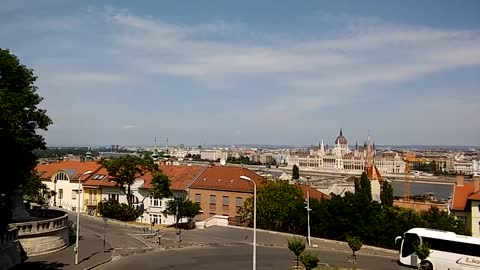 Stunning footage of Budapest from the Fisherman's Bastion