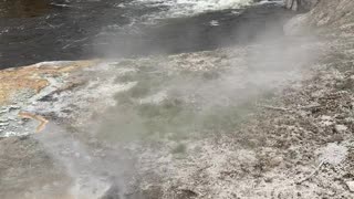 Yellowstone hot springs