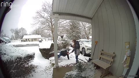 Delivering Donuts on Slick Walkway is a Difficult Task