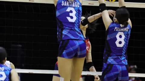 Jaja Santiago No. 1 sa Blockings / Japan V League / Saitama Ageo Medics.#jajasantiago #japanvleague