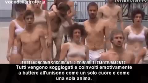 Spiegazione della cerimonia satanica dell'inaugurazione del tunnel del SAN GOTTARDO in Svizzera del 1/6/2016 fu una bizzarra cerimonia o un grande rito satanico?