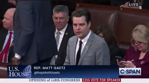 RINOs Show Matt Gaetz The Ultimate Form Of Disrespect