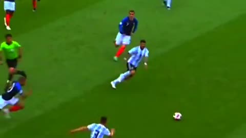 MBAPPEN'S SPEED AGAINST THE ARGENTINE NATIONAL TEAM