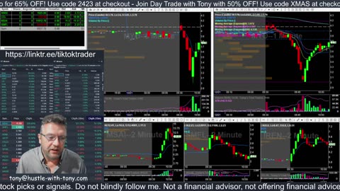 LIVE DAY TRADING | Trading Premarket and the Open | S&P 500, NASDAQ, NYSE |