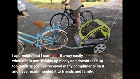 Skim Remarks: Instep Bike Trailer for Toddlers, Kids, Single and Double Seat, 2-In-1 Canopy Car...