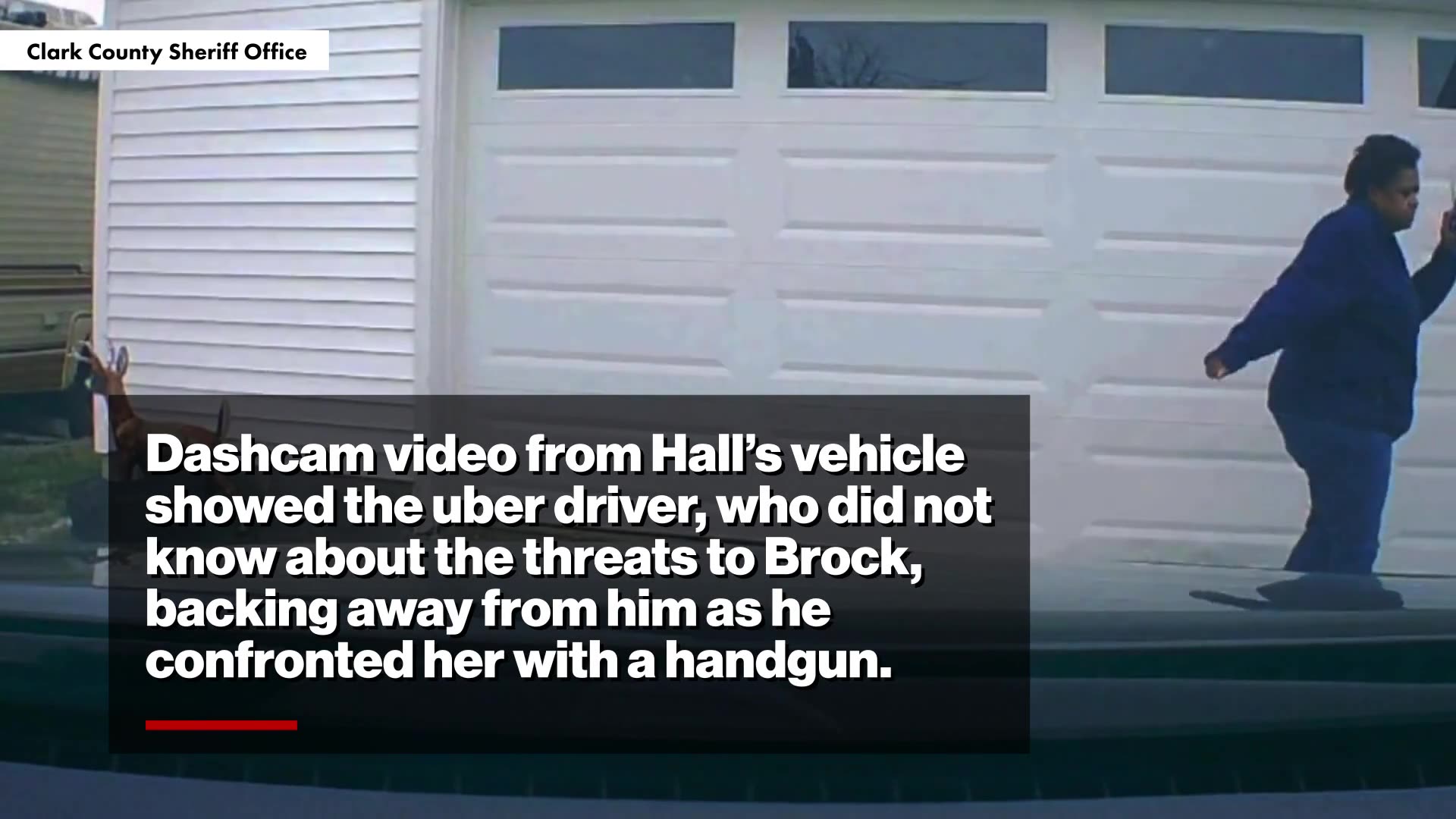 'I'm sure glad you guys are here': Moment scam victim greets cops after allegedly shooting innocent Uber driver