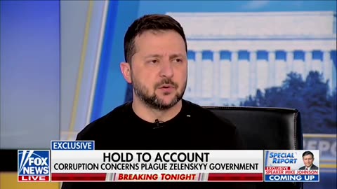 Fox News' Bret Baier Confronts Zelensky Over His Attempts To 'Consolidate Power'