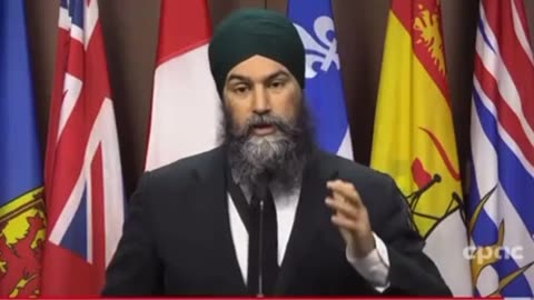 Singh just accused Canadian law enforcement of colluding with protestors to overthrow the government