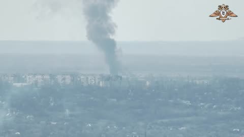 RF Air forces work on Ukrainian fortified areas in the Avdiivka area