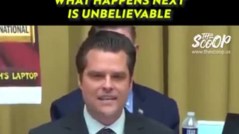 Matt Gaetz vs NSA Loser