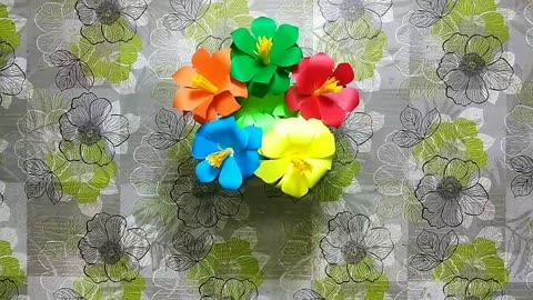 Beautiful paper flower