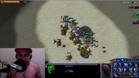 Visionolic's Live Stream Gameplay #1 - StarCraft 2