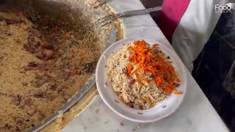 Kabuli Pulao - Asli Baba Wali Hotel Beef Pulao | Karkhano Market Peshawar | Delicious Afghani Pulao