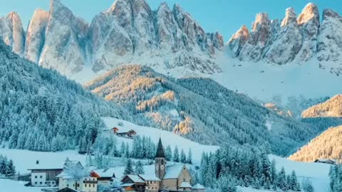 Winter in the Alps