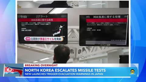 North Korean missile launches trigger evacuation warnings in Japan l GMA